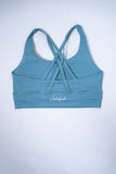 Tidal Blue Sports Bra